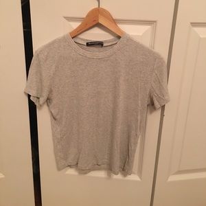 soft light grey brandy top